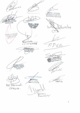 Acuerdo para cumplir la cuarentena en San Rafael