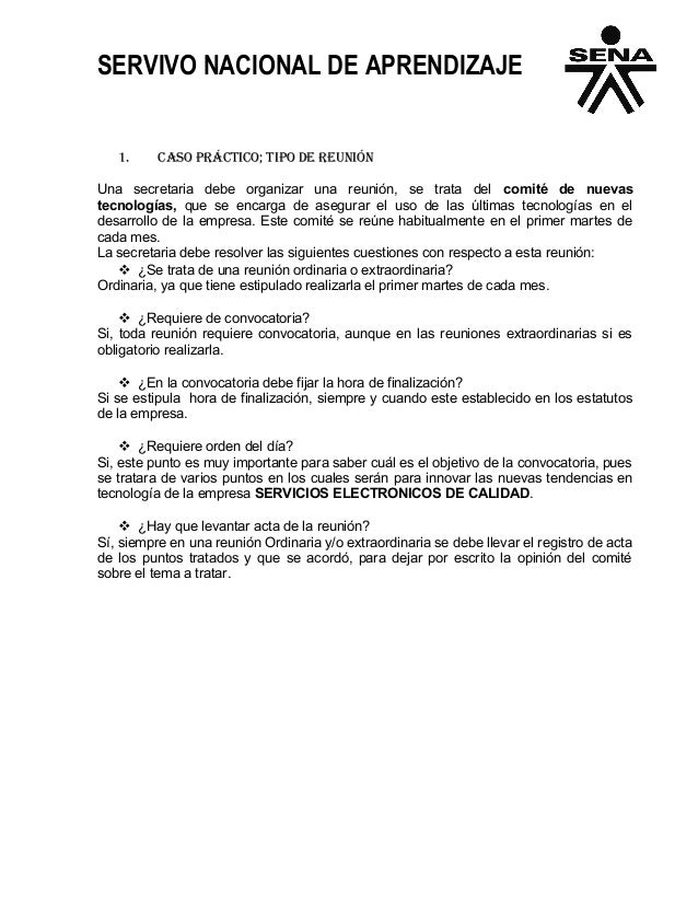 acta de reuniones