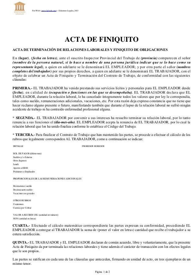 Modelo Carta De Renuncia Quito - Sample Site w