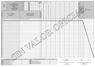 Cantidad de Estudiantes Según Sexo Total
Total H 15 M 7 22
Porcentaje
(%)
Promovidos de Grado H 15 M 6 21 95.45%
Requieren recuperación pedagógica H 0 M 0 0 0%
Permanecen en el grado H 0 M 0 0 0%
Traslados a otra I.E H 0 M 1 1 4.55%
Retirados H 0 M 0 0 0%
Postergación de evaluación H 0 M 0 0 0%
Adelanto de evaluación H 0 M 0 0 0%
RESUMÉN
ESTADÍSTICO
Fallecidos H 0 M 0 0 0%
N°
de
Orden
D.N.I. / Código del
Estudiante (2)
Apellidos y Nombres
(Orden Alfabético)
Sexo
H/M
Comp. Trans (9)
SE
DESENVUELVE
EN
ENTORNOS
VIRTUALES
GENERADOS
POR
LAS
TIC
GESTIONA
SU
APRENDIZAJE
DE
MANERA
AUTÓNOMA
N°
Áreas
y
Talleres
que
no
alcanzan
el
calificativo
mínimo
exigido
(10)
Situación
final
(11)
Motivo
de
Retiro
(12)
Observaciones (13)
22 D N I 6 1 8 0 3 2 9 6 VALENCIA ARONES, William Fabiano H A A 0 PRO
23
24
25
26
27
28
29
30
31
32
33
34
35
36
37
38
39
40
41
42
43
44
45
46
47
48
49
50
NOMBRE DEL PROFESOR(A) DEL ÁREA Firma
(A) CARDENAS ASCUÑA, Jacqueline Cindy
(B) CARDENAS ASCUÑA, Jacqueline Cindy
(C) SOLIS CCOPA, Adan Italo
(D) QUISPE CARBAJAL, Nelida Graciela
(E) CCUNO YANA, Mariela Vanessa
(F) CHITE HUACHANI, Miriam Rosmeri
NOMBRE DEL PROFESOR(A) DEL ÁREA Firma
(G)
(H) SOLIS CCOPA, Adan Italo
(I) CHITE HUACHANI, Miriam Rosmeri
(J) QUISPE CARBAJAL, Nelida Graciela
(K) CCUNO YANA, Mariela Vanessa
CIUDAD MUNICIPAL 27 Diciembre 2023
Lugar o ciudad
,
día
de
mes
de
año
COLLADO LUQUE, Carmen Lelis
Sub Director(a)
Firma - Post Firma y Sello
Director(a)
Firma - Post Firma y Sello
 