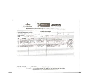 Acta conformacion cda