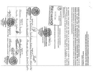 Acta de cabildo sedif programas alimentarios  2014