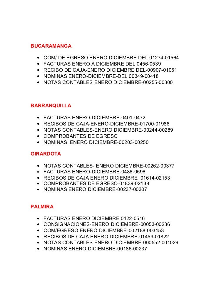 Carta de entrega de documentos contables Carta de entrega de documentos contables