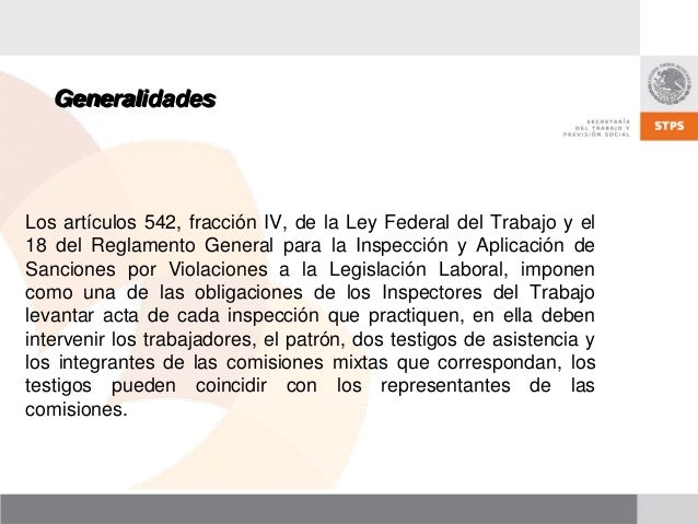 Acta inspeccion