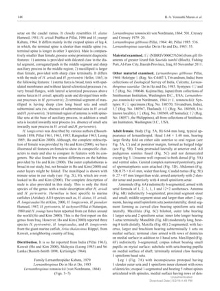 Three new records of copepods (Siphonostomatoida) parasitic on marine ...