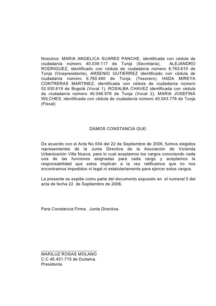 Cambio de representante legal