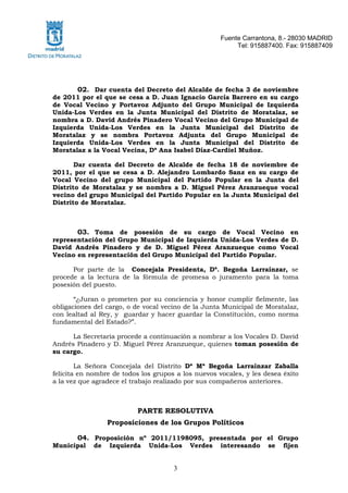 Fuente Carrantona, 8.- 28030 MADRID
                                                          Tel: 915887400. Fax: 9158874...