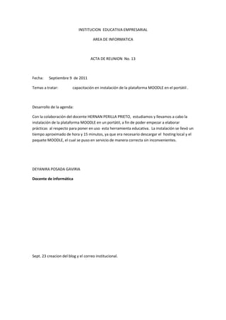 Actas informatica | DOCX