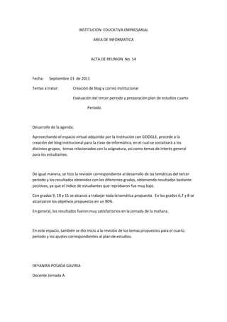 Actas informatica | DOCX