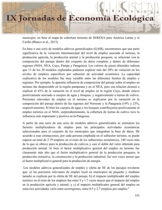 Actas IX Jornadas Economía Ecológica