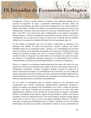 Actas IX Jornadas Economía Ecológica