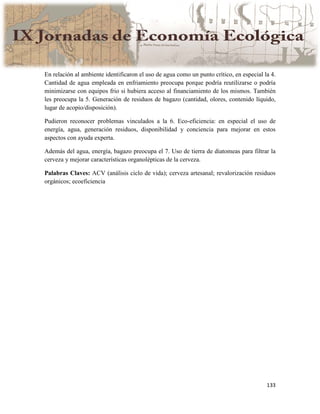 Actas IX Jornadas Economía Ecológica