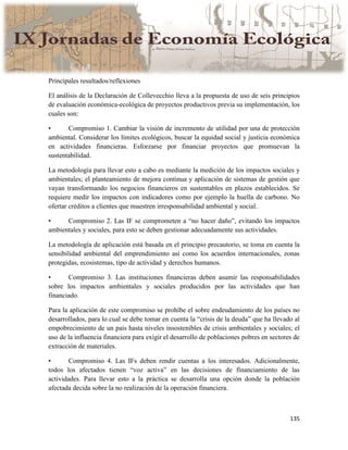 Actas IX Jornadas Economía Ecológica