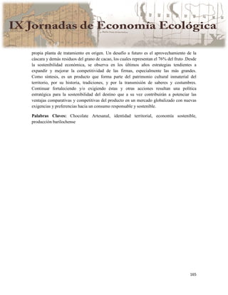 Actas IX Jornadas Economía Ecológica