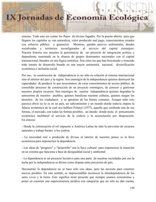 Actas IX Jornadas Economía Ecológica