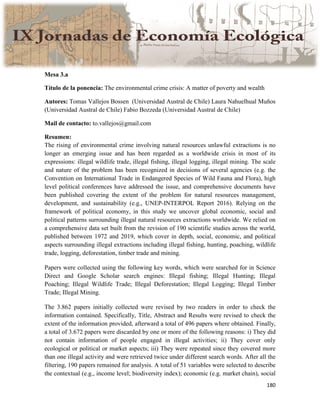 Actas IX Jornadas Economía Ecológica