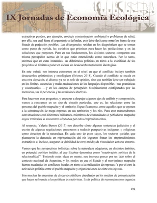 Actas IX Jornadas Economía Ecológica