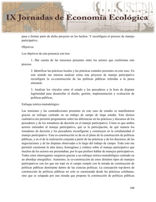 Actas IX Jornadas Economía Ecológica