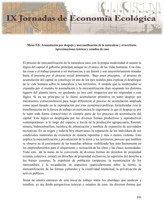 Actas IX Jornadas Economía Ecológica