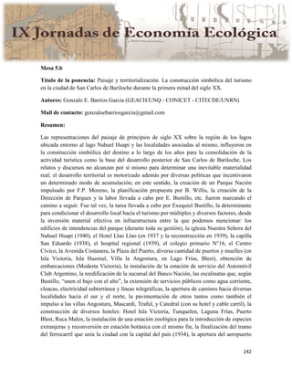 Actas IX Jornadas Economía Ecológica