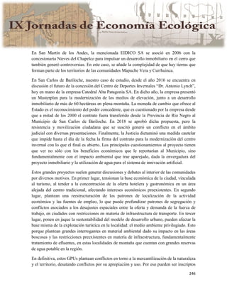 Actas IX Jornadas Economía Ecológica