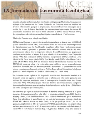 Actas IX Jornadas Economía Ecológica