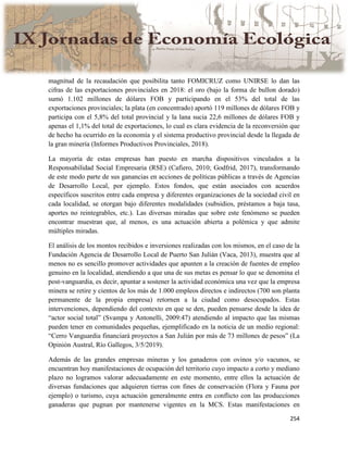 Actas IX Jornadas Economía Ecológica