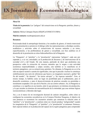 Actas IX Jornadas Economía Ecológica