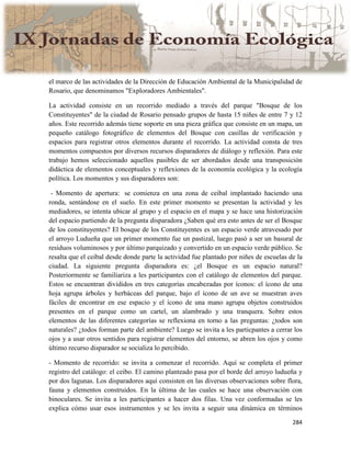 Actas IX Jornadas Economía Ecológica