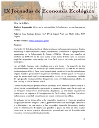 Actas IX Jornadas Economía Ecológica