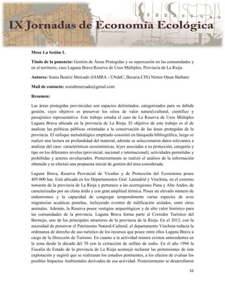 Actas IX Jornadas Economía Ecológica