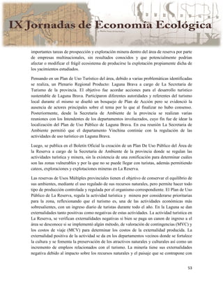 Actas IX Jornadas Economía Ecológica