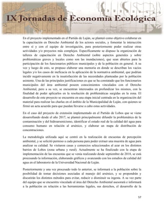 Actas IX Jornadas Economía Ecológica