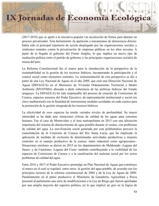 Actas IX Jornadas Economía Ecológica