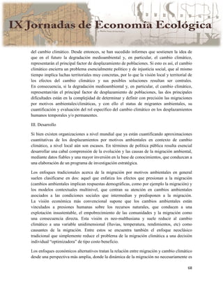 Actas IX Jornadas Economía Ecológica