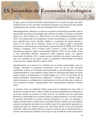 Actas IX Jornadas Economía Ecológica