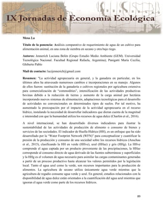 Actas IX Jornadas Economía Ecológica