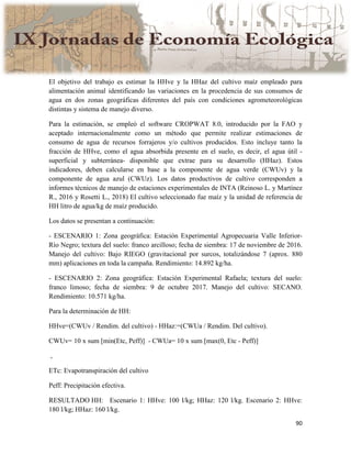 Actas IX Jornadas Economía Ecológica