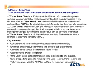 ACTAtek 3 Introduction | PDF
