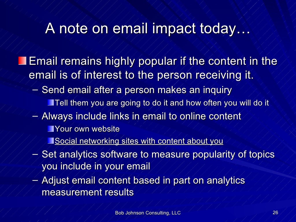 Recruitment Communication in an Electronic World