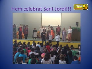Hem celebrat Sant Jordi!!!
 