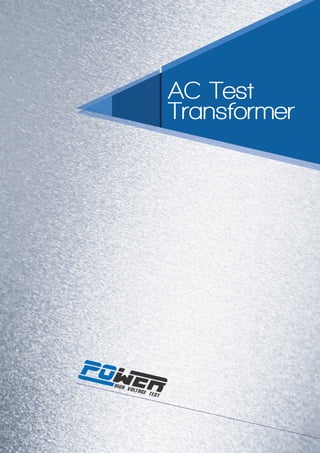 AC Test Transformer