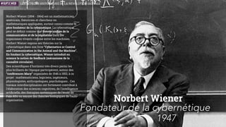 Karel Capek est un écrivain tchécoslovaque né en
1890 en Bohême et mort à Prague en 1938. Le mot
robot, qui apparaît pour la première fois dans sa pièce
de théâtre “R.U.R” en 1920 (Rossum’s Univerzální
Roboti), a été inventé à partir du tchèque robota qui
signiﬁe “corvée” (en slave ancien, rob veut dire
“esclave”). La pièce se déroule dans l'usine de
fabrication de robots “R.U.R.”. Machines à l'apparence
humaine, elles sont dénuées de sensibilité et de
sentiments. Dix ans plus tard, les robots ﬁnissent par
se révolter et anéantir l’humanité.…
Du Prométhée grec au Golem juif jusqu’aux
“répliquants” de “Blade Runner”, de nombreuses
représentations du double de l’homme créé par lui-
même parcourent les mythologies, la littérature, le
cinéma… Mary Shelley publie, en 1818, Frankenstein
et dans le ﬁlm ”Métropolis“ (1927), Fritz Lang
parachève la vision apocalyptique de l’emprise de la
machine dans la destinée humaine.
“R.U.R.” traduit le contexte historique de son époque :
la révolution industrielle est en marche et une
certaine technophobie s'installe. La machine, au
service d'une classe dominante, est accusée d'écraser
l'homme en mettant les ouvriers au chômage. Dans
sa pièce de théâtre, Karol Capek est cependant l’un
des premiers auteurs a présenté une vision moins
manichèenne de l’apport de la machine dans le
progrès humain. Mais cette thématique de la
domination liberticide des machines reste, pour
plusieurs décennies, centrale dans l’imaginaire
collectif.
Karel Capek
La mythologie du Robot
1921IDÉESIDÉES
LES ACTEURS HISTORIQUES DE LA RÉVOLUTION NUMÉRIQUE
 
