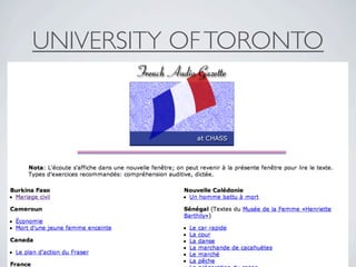 UNIVERSITY OF TORONTO
 