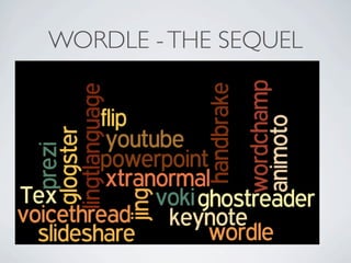 WORDLE - THE SEQUEL
 