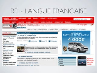 RFI - LANGUE FRANCAISE
 