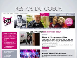 RESTOS DU COEUR
 