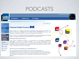 PODCASTS
 
