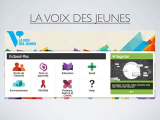 LA VOIX DES JEUNES
 