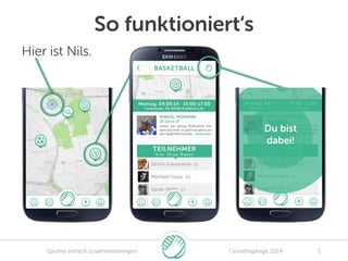 actified - Sportler einfach zusammenbringen